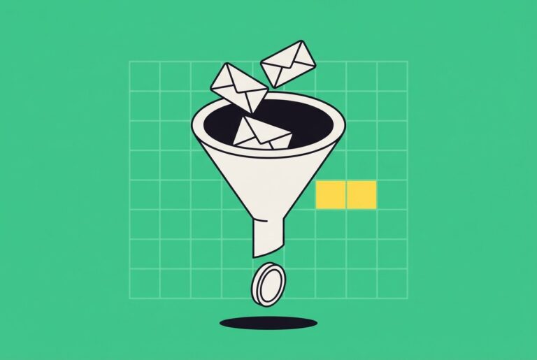 Entonnoir à emails et pièce, test Systeme.io